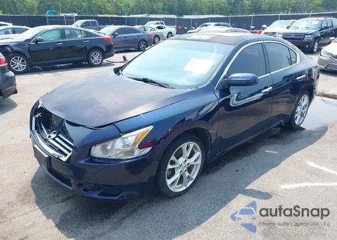 2012 Nissan Maxima 3.5 S из США, поврежденный, VIN 1N4AA5AP5CC810873